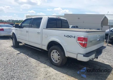 2013 Ford F-150 Platinum из США, поврежденный, VIN 1FTFW1ETXDFA11687